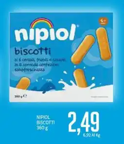 Supermercati Piccolo Nipiol biscotti offerta