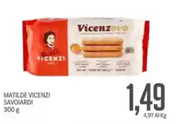 Supermercati Piccolo Matilde vicenzi savoiardi offerta