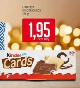 Supermercati Piccolo Ferrero kinder cards offerta