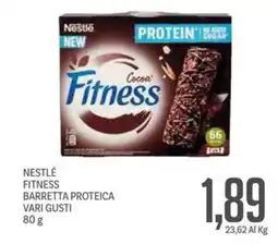 Supermercati Piccolo Nestlé fitness barretta proteica offerta
