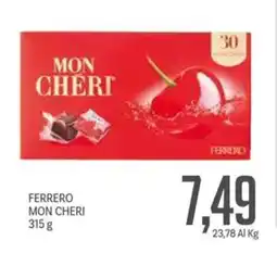 Supermercati Piccolo Ferrero mon cheri offerta