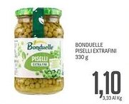 Supermercati Piccolo Bonduelle piselli extrafini offerta
