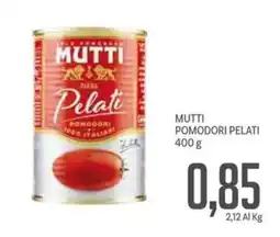 Supermercati Piccolo Mutti pomodori pelati offerta
