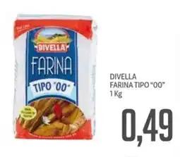 Supermercati Piccolo Divella farina tipo "00" offerta
