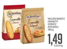 Supermercati Piccolo Mulino bianco granetti dorati/ integrali offerta