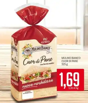 Supermercati Piccolo Mulino bianco cuor di pane offerta