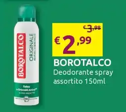Ipersoap BOROTALCO Deodorante spray offerta