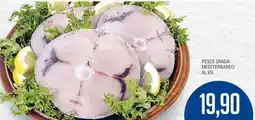 Supermercati Piccolo Pesce spada mediterraneo offerta
