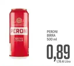 Supermercati Piccolo Peroni birra offerta