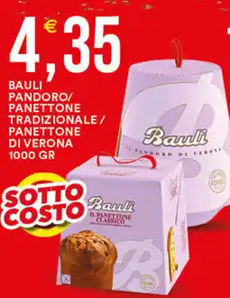 Vantaggio Cash&Carry Bauli pandoro/ panettone tradizionale / panettone di verona offerta