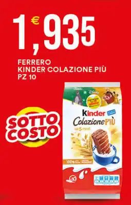 Vantaggio Cash&Carry Ferrero kinder colazione più pz 10 offerta