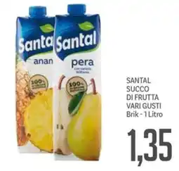 Supermercati Piccolo Santal succo di frutta offerta