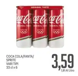 Supermercati Piccolo Coca cola/fanta/ sprite offerta