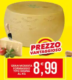 Vantaggio Cash&Carry Gran moravia formaggio tipo grana offerta