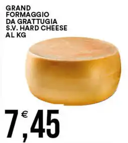 Vantaggio Cash&Carry Grand formaggio da grattugia s.v. hard cheese offerta