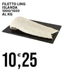 Vantaggio Cash&Carry Filetto ling islanda 1000/1500 offerta