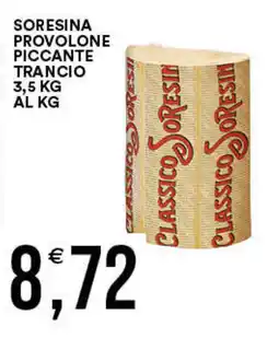 Vantaggio Cash&Carry Soresina provolone piccante trancio offerta