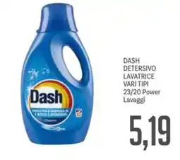 Supermercati Piccolo Dash detersivo lavatrice offerta