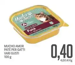 Supermercati Piccolo Mucho amor patè per gatti offerta