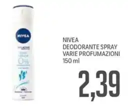 Supermercati Piccolo Nivea deodorante spray offerta