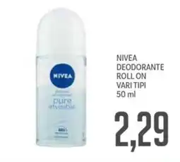 Supermercati Piccolo Nivea deodorante roll on offerta