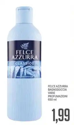 Supermercati Piccolo Felce azzurra bagnodoccia offerta