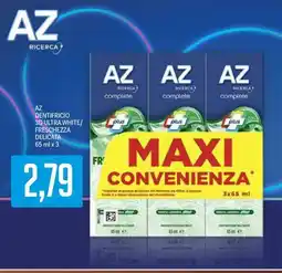 Supermercati Piccolo Az dentifricio 3d ultra white/ freschezza delicata offerta