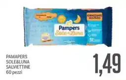 Supermercati Piccolo Pampers sole&luna salviettine offerta