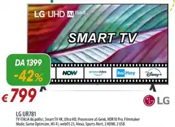 IperFamila LG UR781 SMART TV offerta