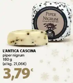 Supermercati Dok L'ANTICA CASCINA piper nigrum offerta