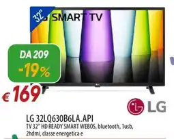 IperFamila LG 32LQ630B6LA.API SMART TV offerta