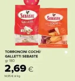 Oasi Torroncini cochì/ galletti sebaste offerta