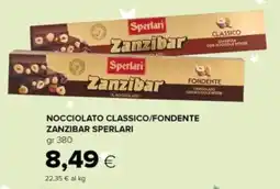 Oasi Nocciolato classico/fondente zanzibar SPERLARI offerta