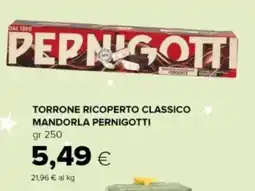 Oasi Torrone ricoperto classico mandorla PERNIGOTTI offerta