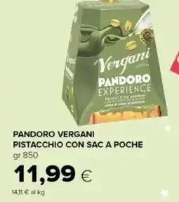 Oasi Pandoro vergani pistacchio con sac a poche offerta