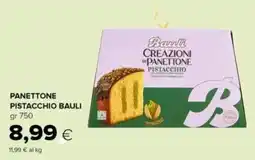 Oasi Panettone pistacchio BAULI offerta