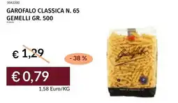 Prezzemolo e Vitale Garofalo classica n. 65 gemelli offerta