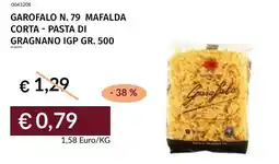 Prezzemolo e Vitale Garofalo n. 79 mafalda corta - pasta di gragnano igp offerta