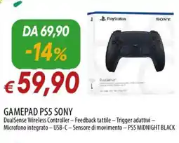 IperFamila Gamepad PS5 SONY offerta