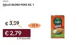 Prezzemolo e Vitale Gallo blond poke offerta
