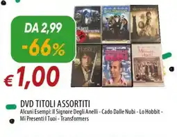 IperFamila DVD Titoli offerta