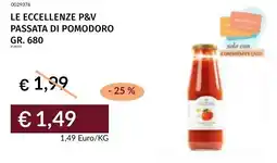 Prezzemolo e Vitale Le eccellenze p&v passata di pomodoro offerta