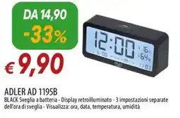 IperFamila Adler AD 1195B offerta