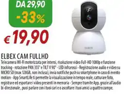 IperFamila ELBEX Cam FULLHD offerta