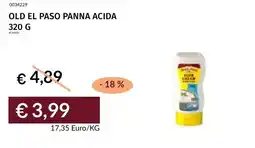 Prezzemolo e Vitale Old el paso panna acida offerta