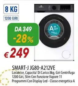 IperFamila SMART-J JG80-A212VE Lavatrice offerta