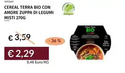 Prezzemolo e Vitale Cereal terra bio con amore zuppa di legumi misti offerta
