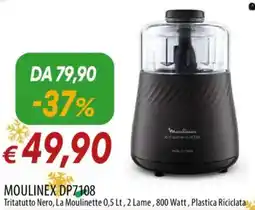 IperFamila MOULINEX DP7108 Tritatutto Nero offerta
