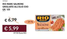 Prezzemolo e Vitale Rio mare salmone grigliato all'olio evo offerta