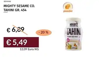 Prezzemolo e Vitale Mighty sesame co. tahini offerta